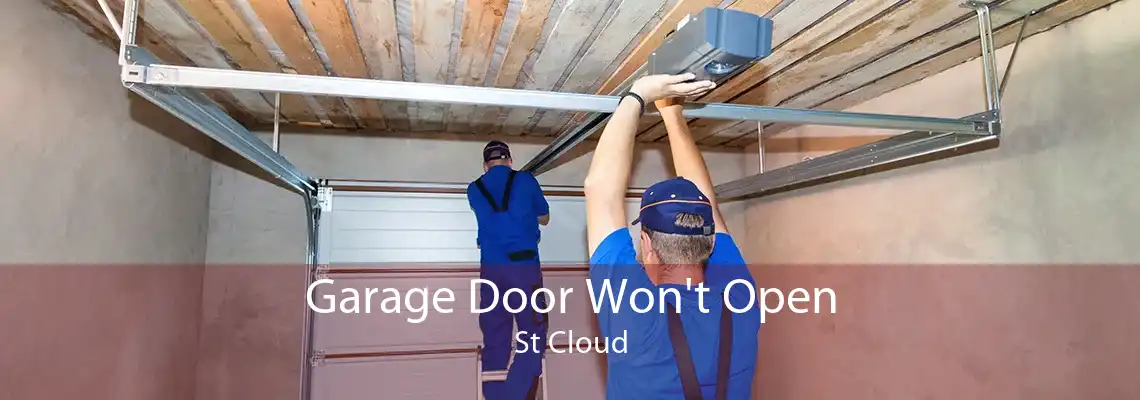 Garage Door Won't Open St Cloud