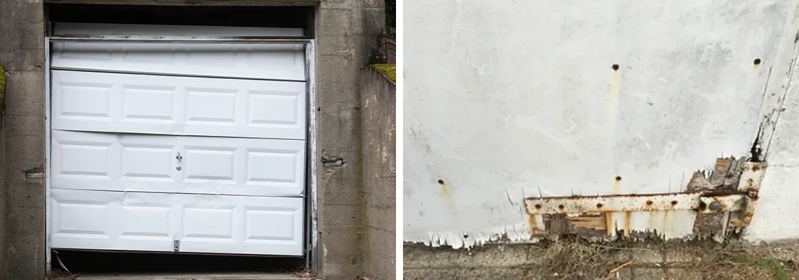 Rotten Commercial Garage Door Repair in St Cloud