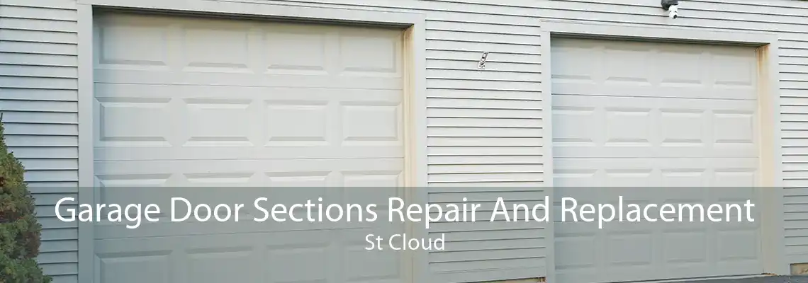 Garage Door Sections Repair And Replacement St Cloud