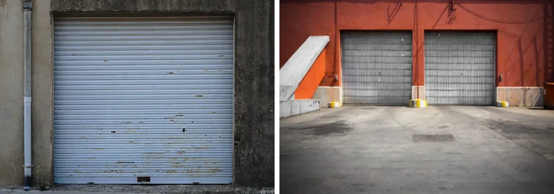 Rusty Iron Garage Doors Replacement in St Cloud