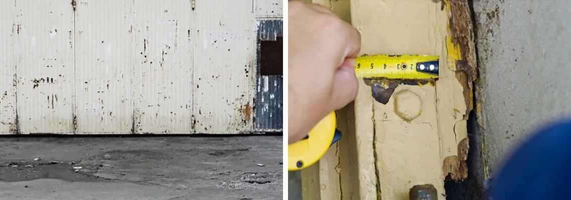 Lift Master Rusty Garage Doors in St Cloud
