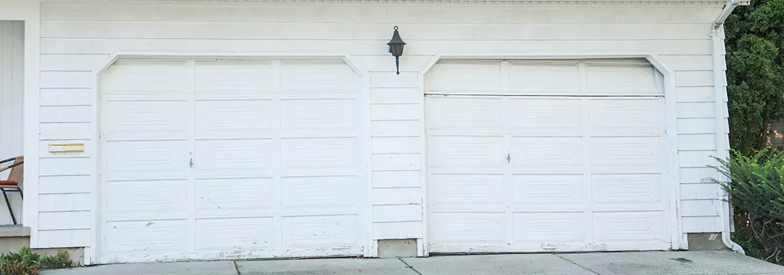 Roller Garage Door Dropped Down Replacement in St Cloud