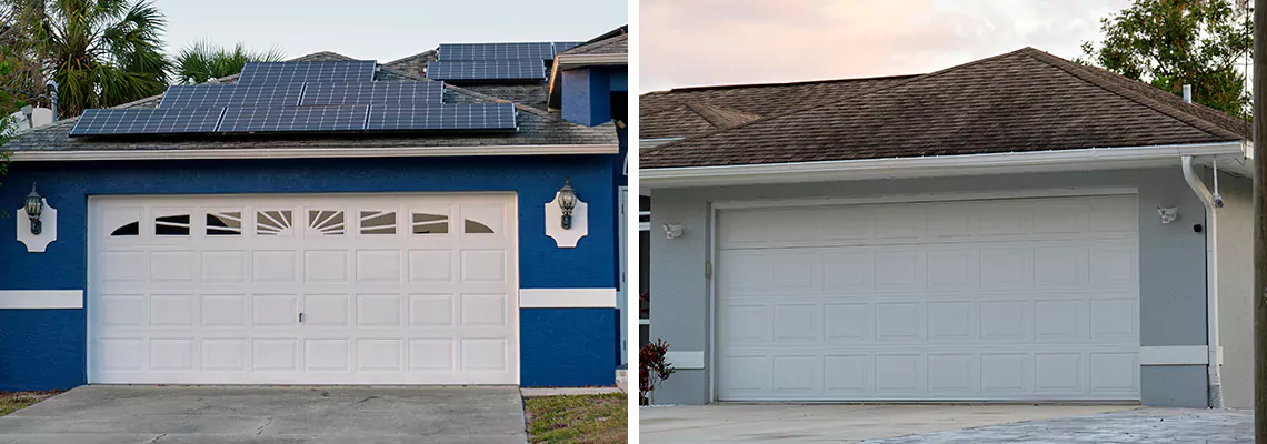 Wood Garage Doors Maintenance in St Cloud